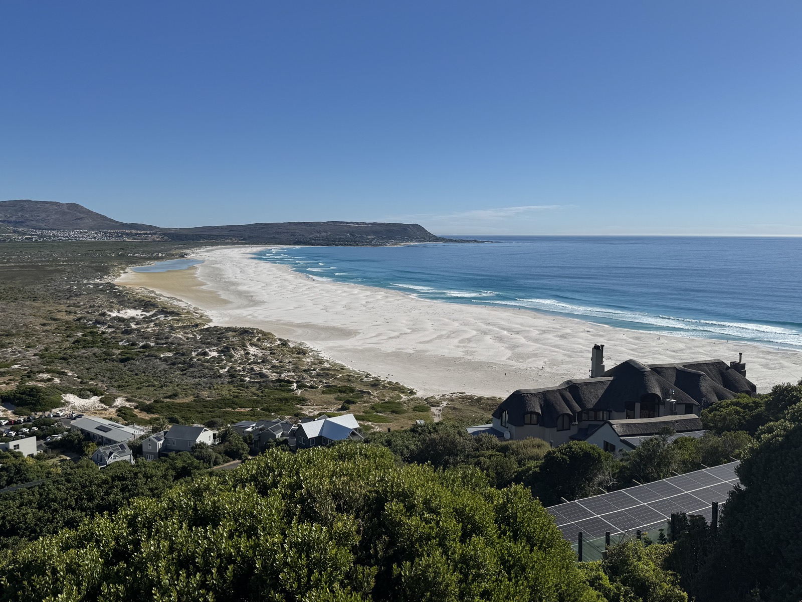 Beach and coastline view near Cape Town, South Africa