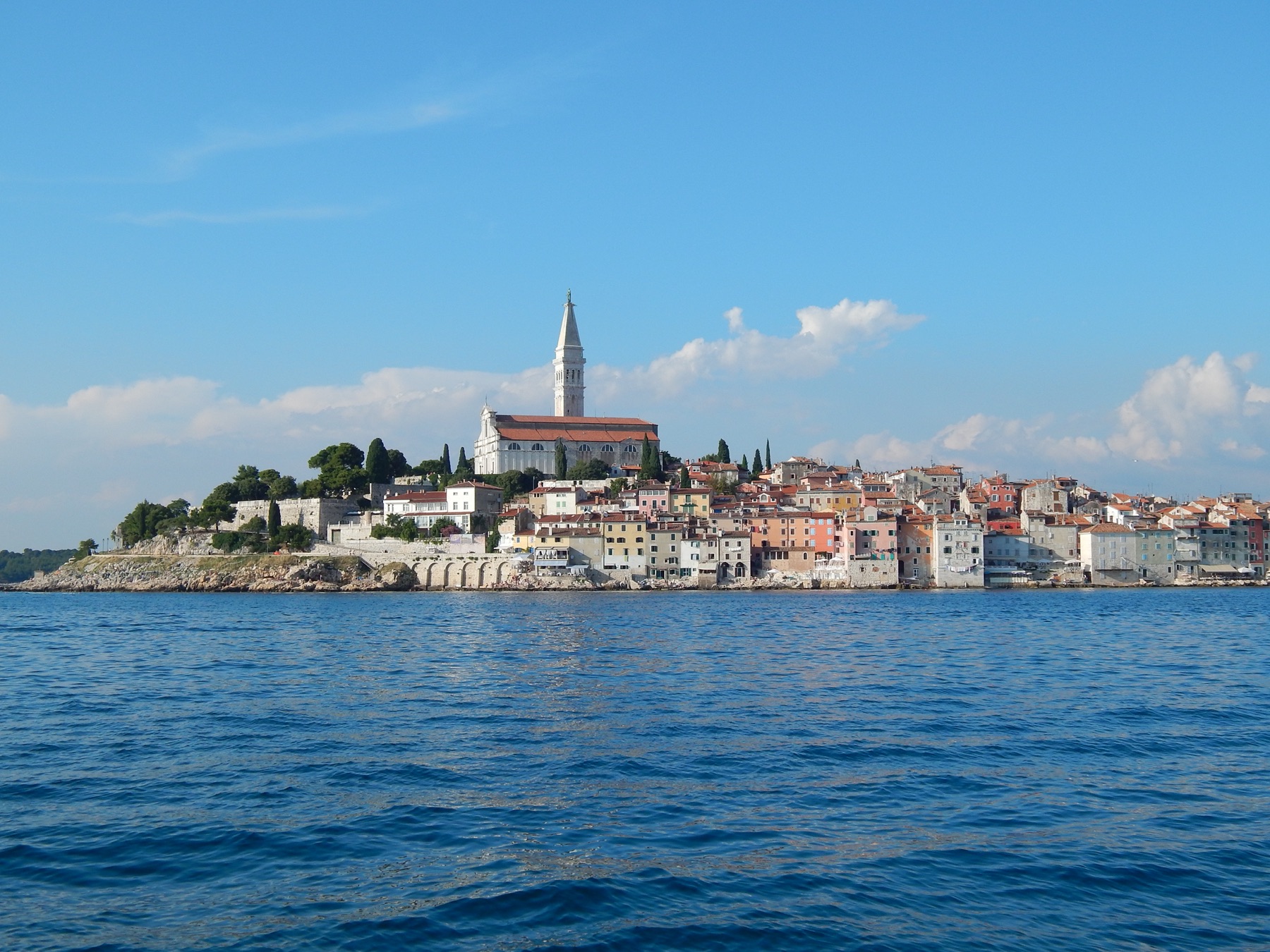 Adriatic coastline of Croatia